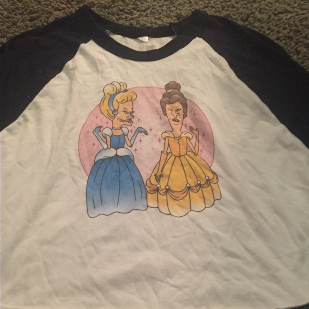 Beavis and Butthead princess tee